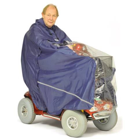 Waterproof scooter cape