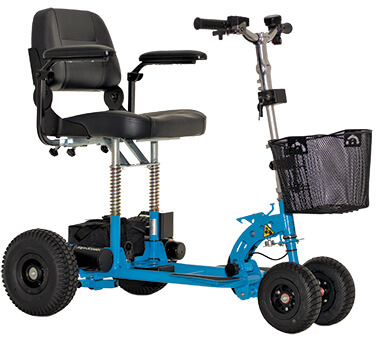 The SupaScoota is an ideal and robust example of a lightweight scooter.